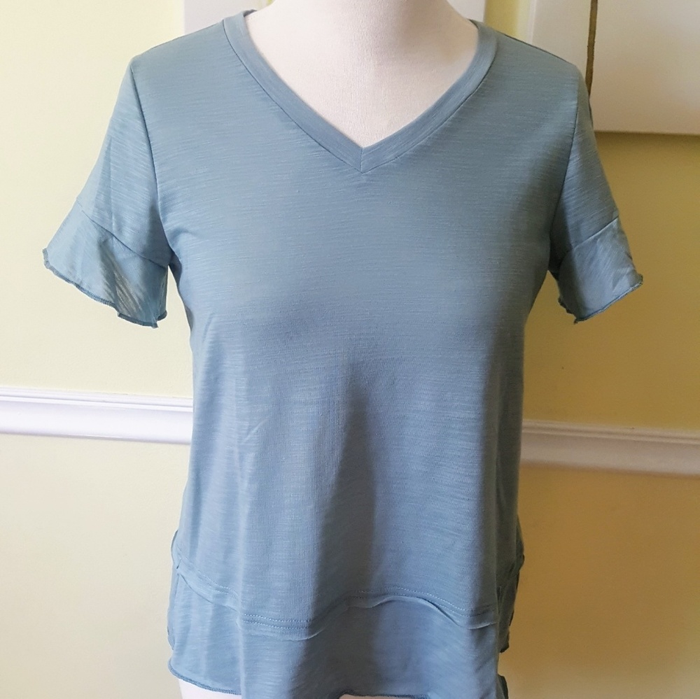 Flowy Olive Green T-shirt